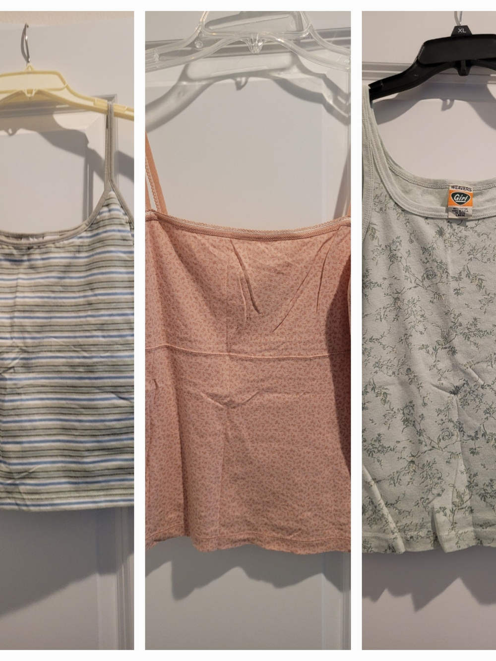3 Tank Tops Size L & M